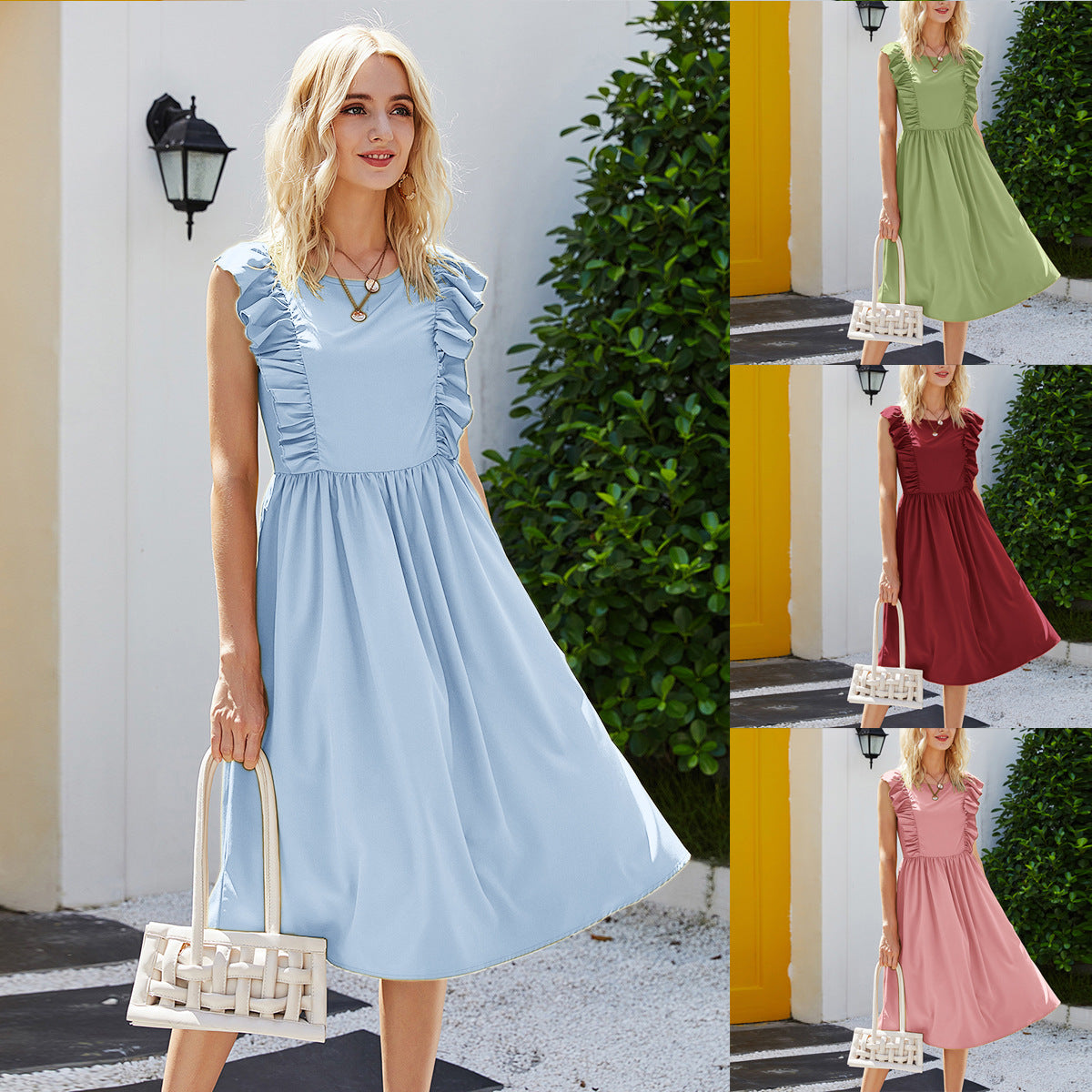 Robe Élégance Pastel - Fraîcheur et Charme au Quotidien