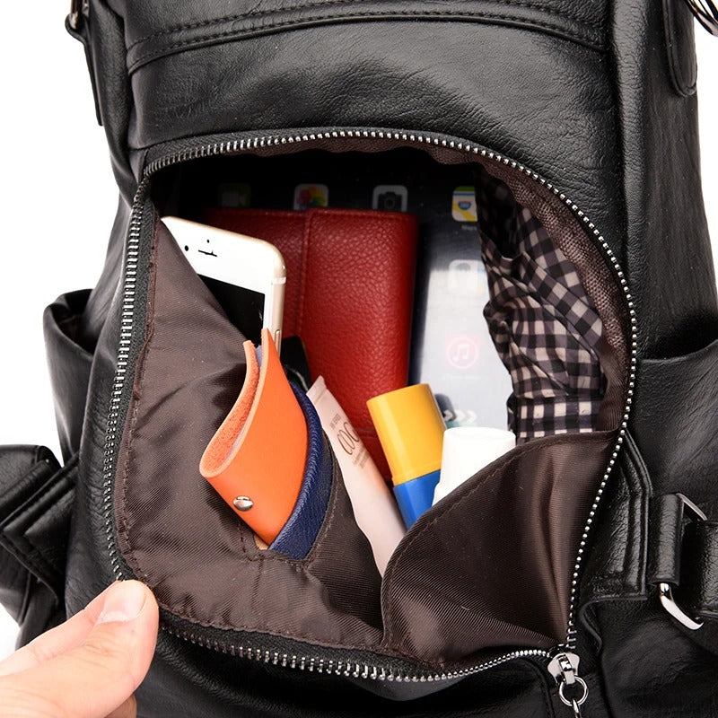 Sac à Dos Antivol pour Femme - Élégant et Sécurisé