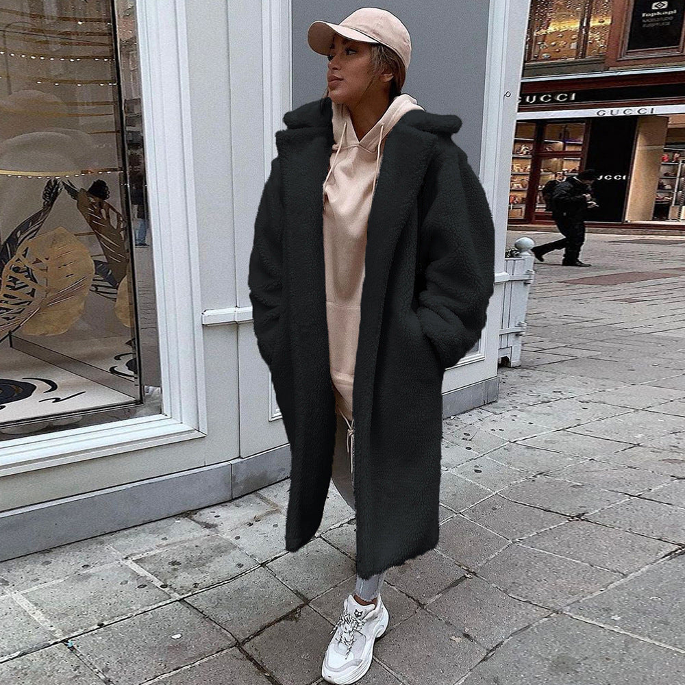 Manteau Long En Laine – Élégance Douillette