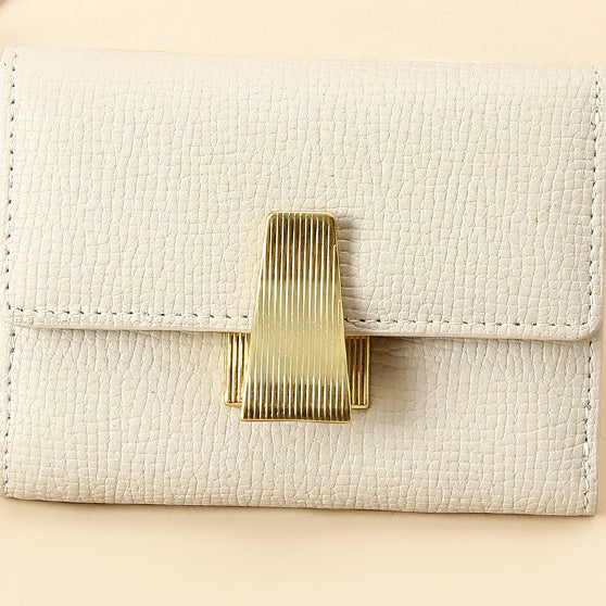 Mini Portefeuille Sécurité RFID - Unisexe Élégance Féminine