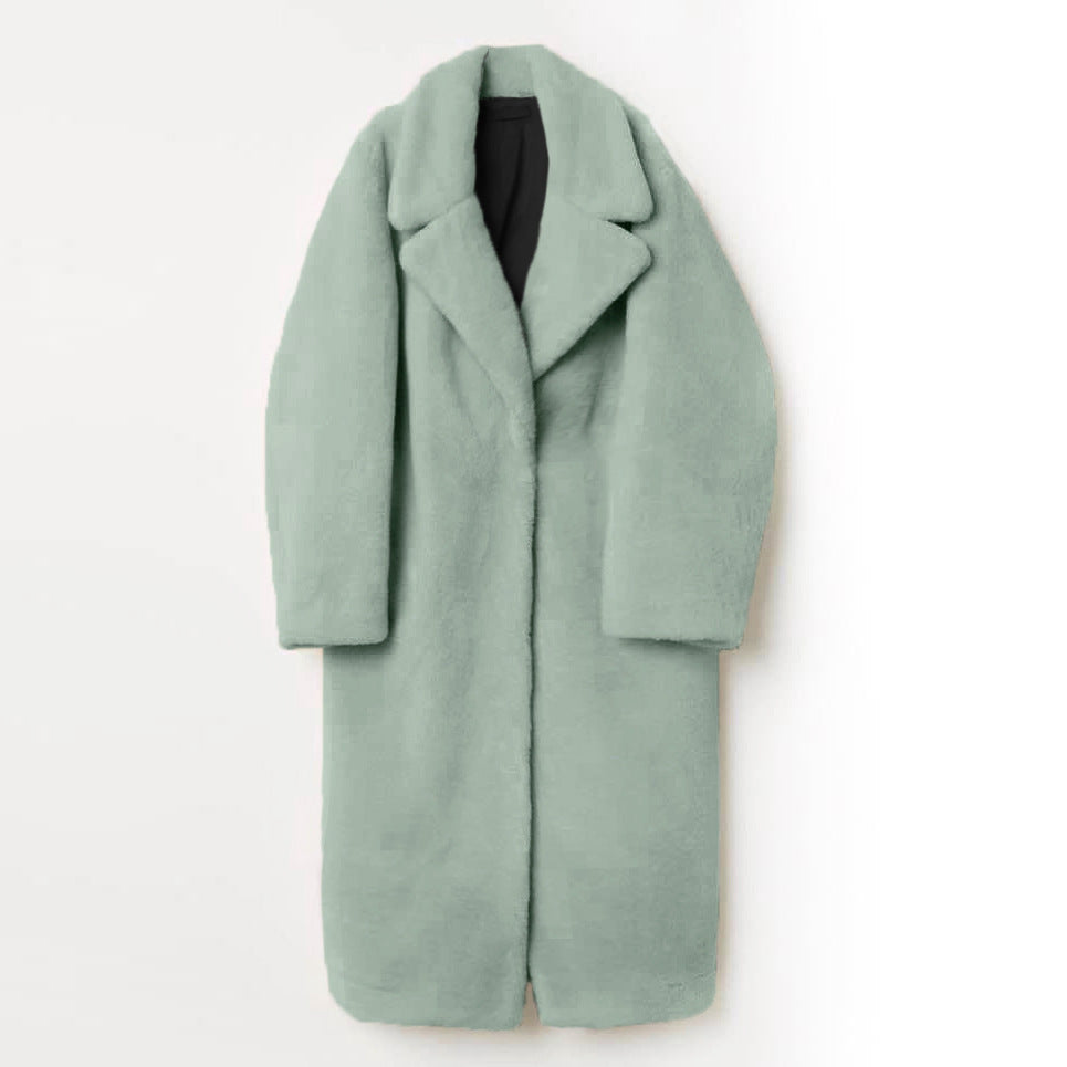 Manteau Long En Laine – Élégance Douillette