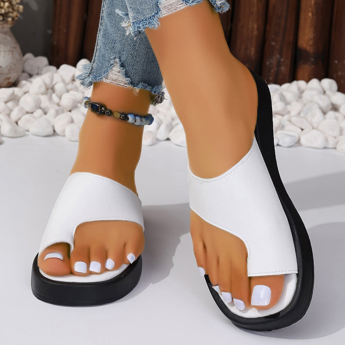 Sandales Minimalistes Confort - Élégance Décontractée