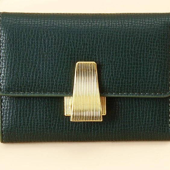 Mini Portefeuille Sécurité RFID - Unisexe Élégance Féminine