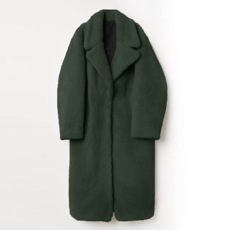 Manteau Long En Laine – Élégance Douillette
