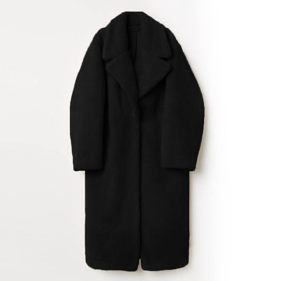 Manteau Long En Laine – Élégance Douillette