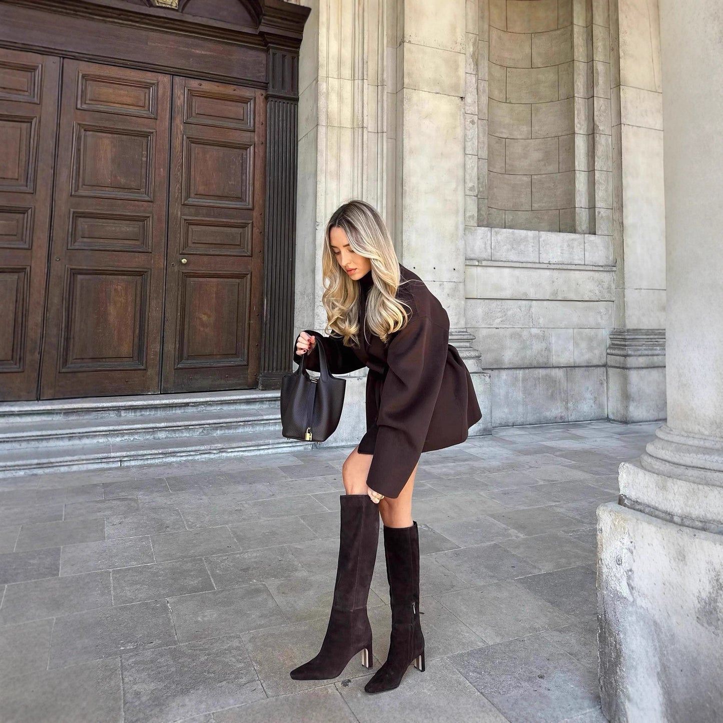 Manteau Élégance Ceinturé