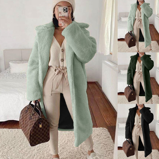 Manteau Long En Laine – Élégance Douillette