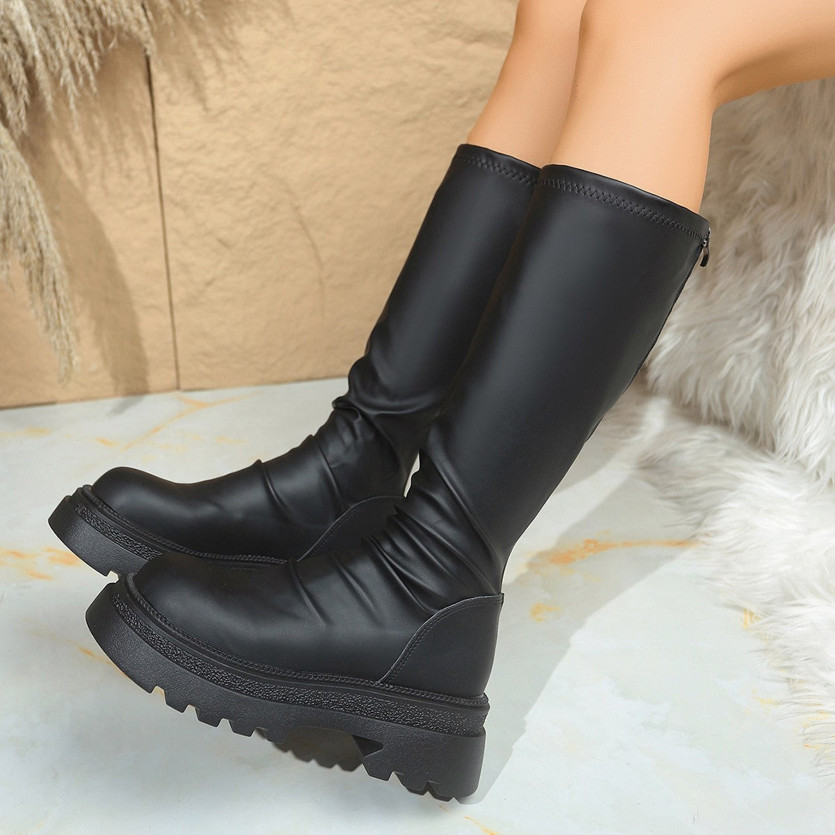 Bottes Élégance Suprême – Allure & Caractère pour l’Hiver Moderne