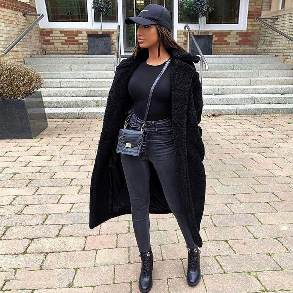 Manteau Long En Laine – Élégance Douillette