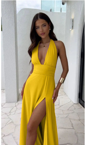 Robe Longue Épaules Dénudées - Élégance et Séduction