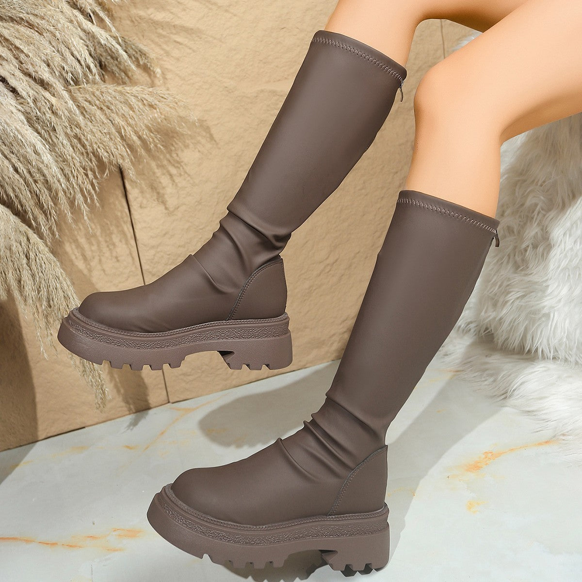 Bottes Élégance Suprême – Allure & Caractère pour l’Hiver Moderne