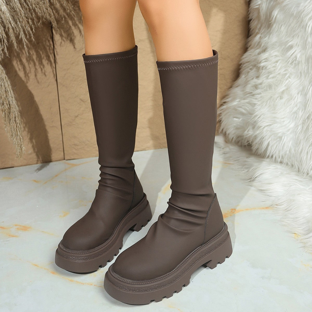 Bottes Élégance Suprême – Allure & Caractère pour l’Hiver Moderne